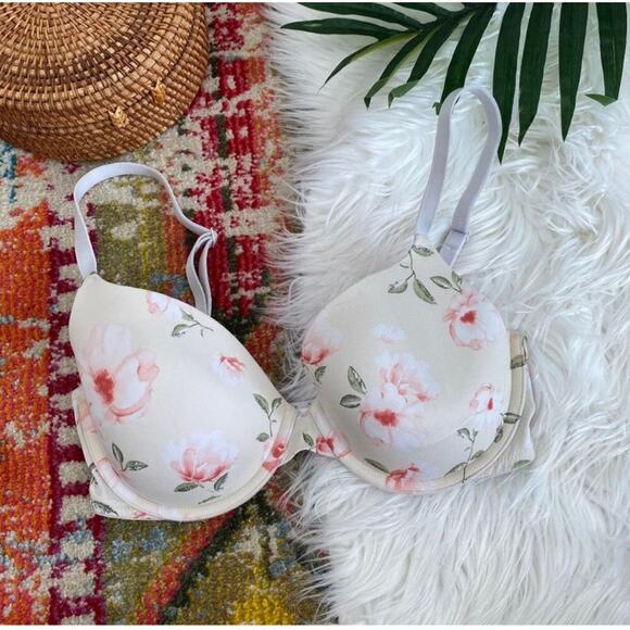 PINK Victoria’s Secret lightly lined wear everywhere t-shirt bra size 32DD - Picture 1 of 6